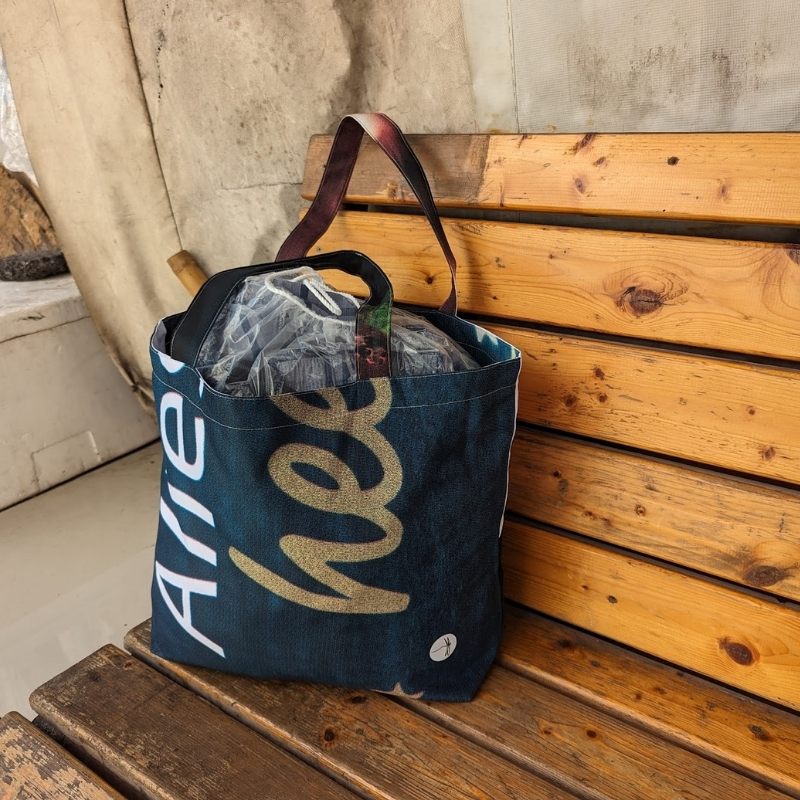 Upcycled Tote - Image 8