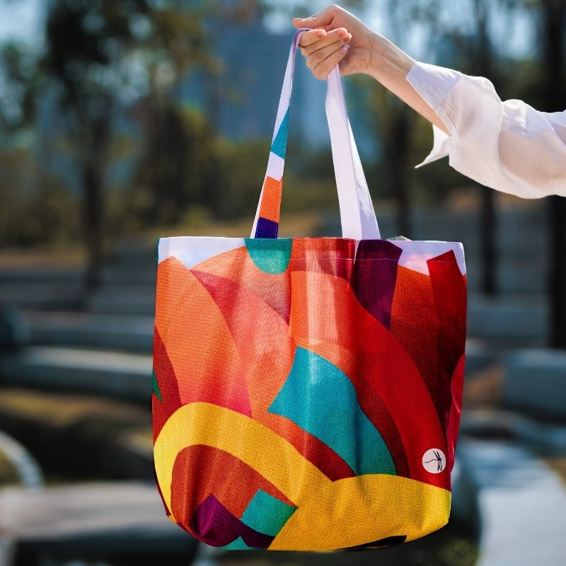Upcycled Tote - Image 9