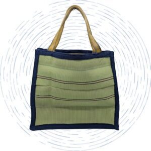 Morph Website - Materials - Fire Hose A large tote bag made from retired fire hoses.