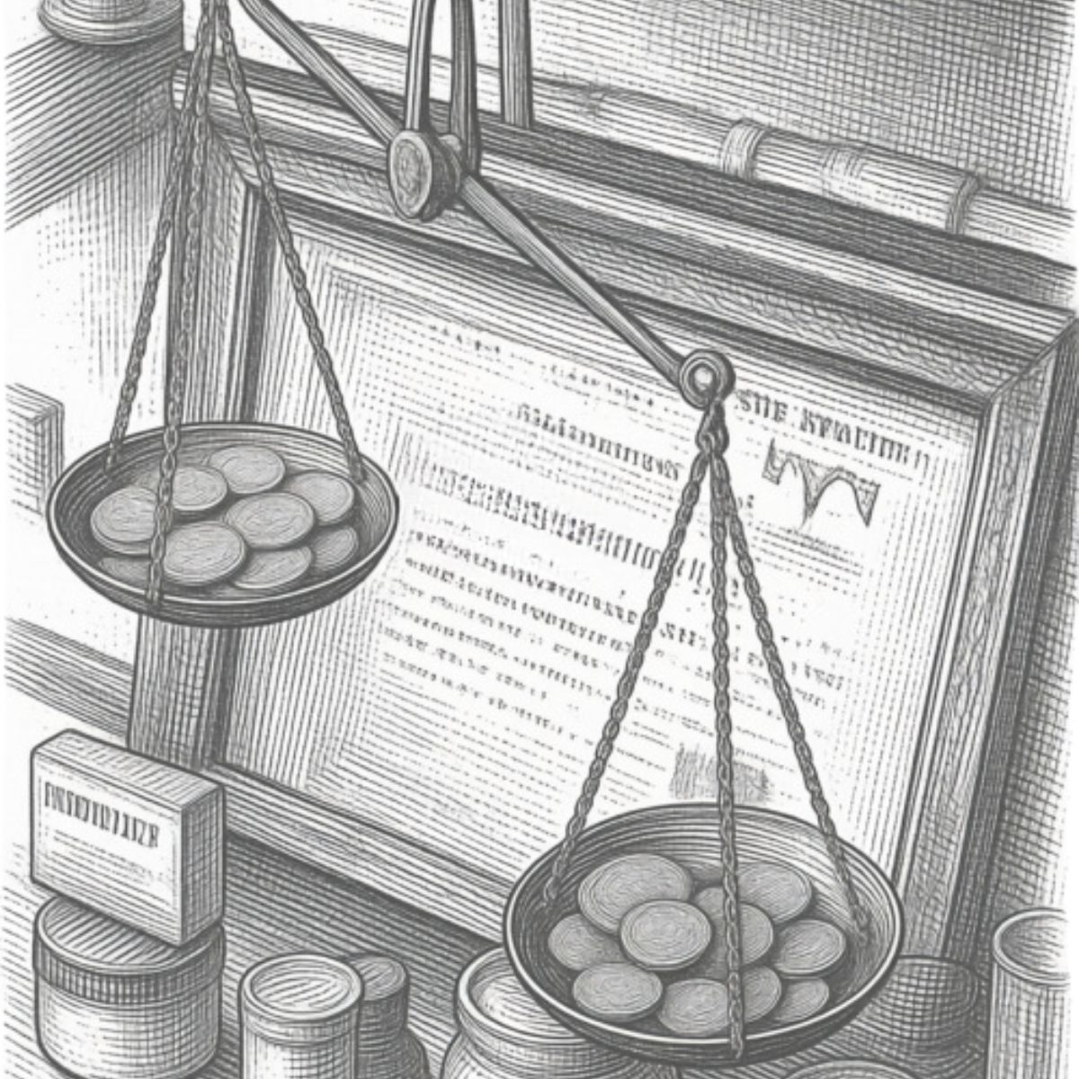 Balance scales representing Morph Bags' commitment to fairness across its supply chain in #3: Fairness is a requirement.